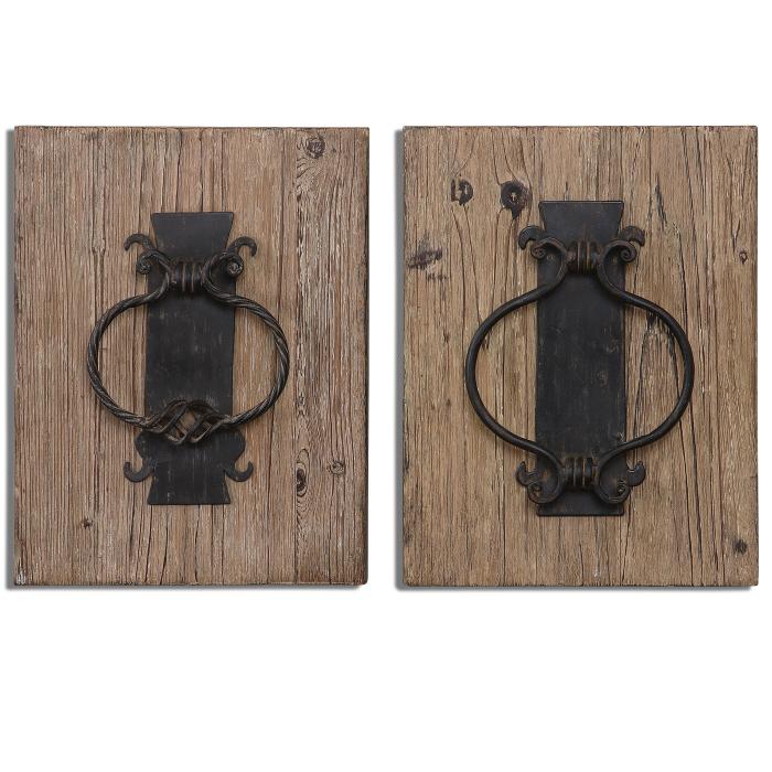 Uttermost 07654 Rustic Door Knockers, S/2 - фото 2
