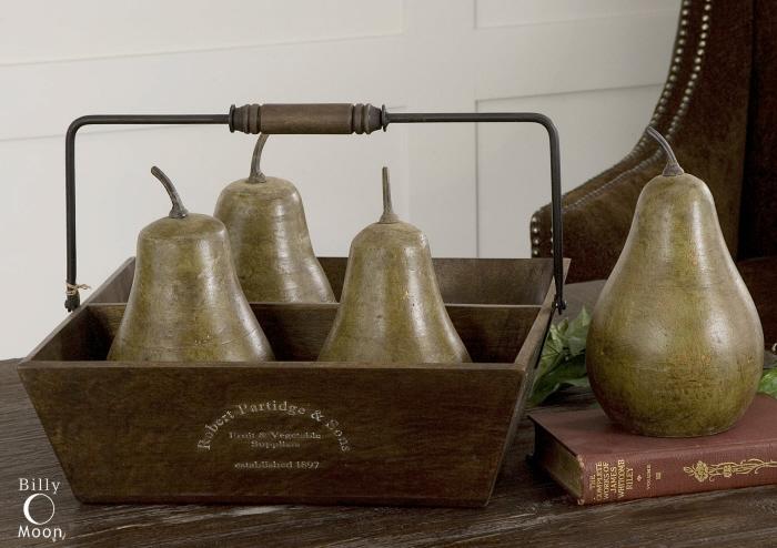 Uttermost 19170 Pears In Basket - фото 2