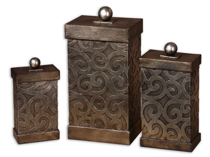 Uttermost 19418 Nera, Boxes, S/3 - фото 2