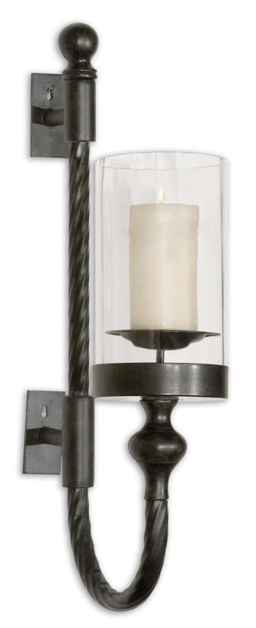 Uttermost 19476 Garvin Twist, Sconce with Candle - фото 2