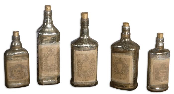 Uttermost 19754 Recycled Bottles, S/5 - фото 2