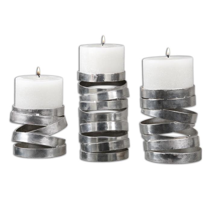 Uttermost 19810 Tamaki, Candleholders, S/3 - фото 2