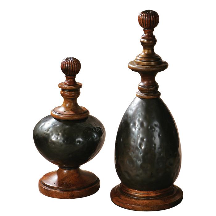 Uttermost 19860 Javini, Finials, S/2 - фото 2