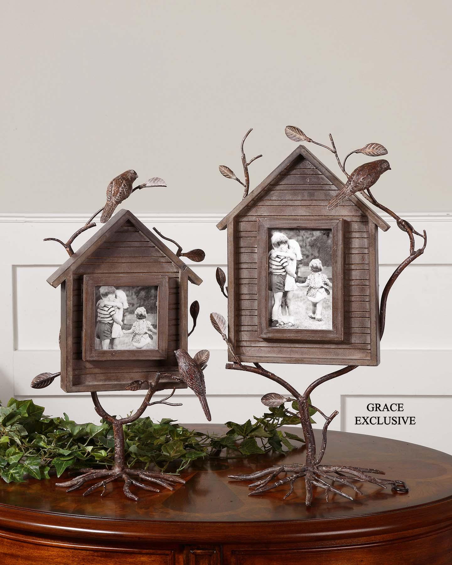 Uttermost 18528 Bird house photo frames set/2 - фото 2