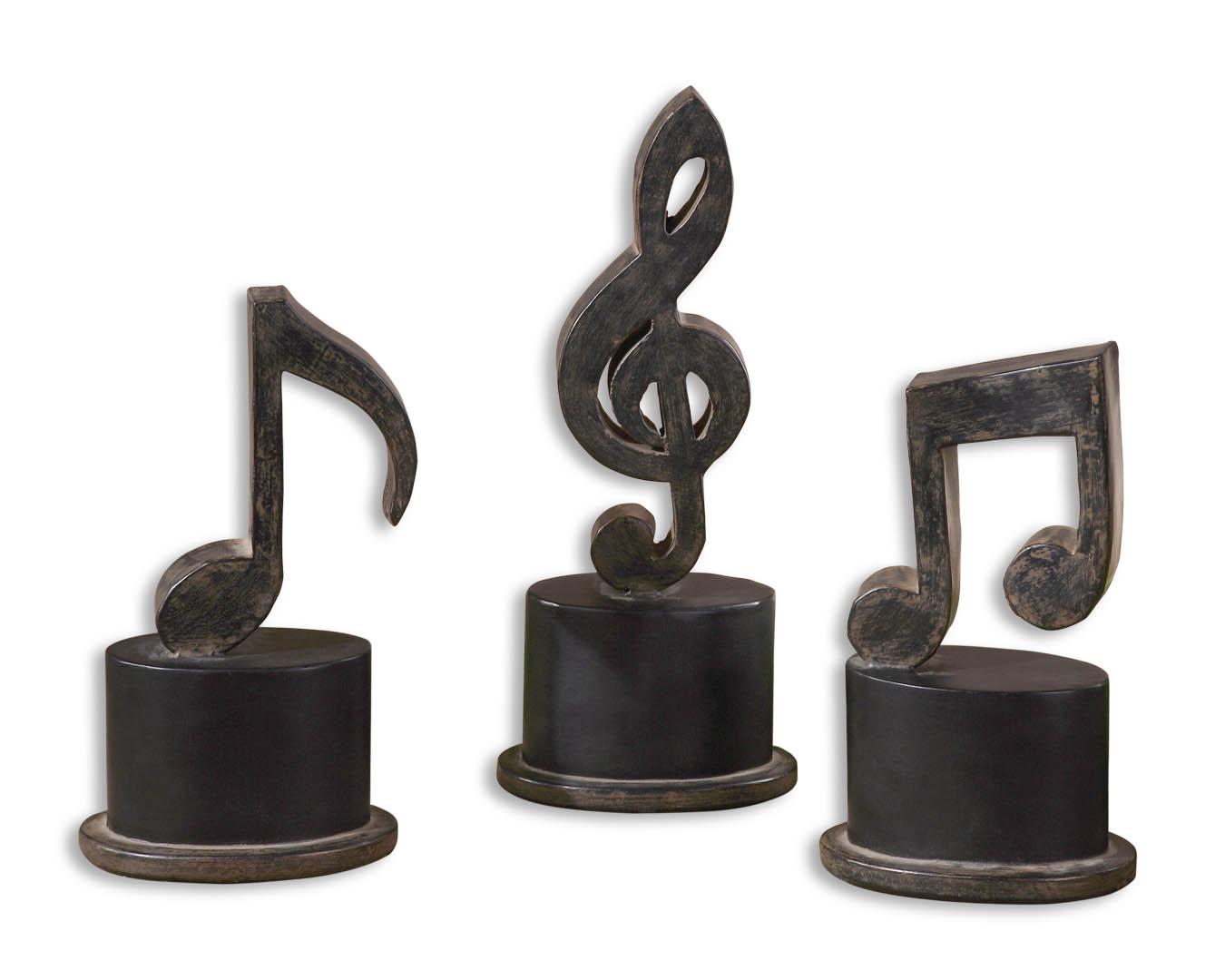 Uttermost 19280 Music notes set/3 - фото 1