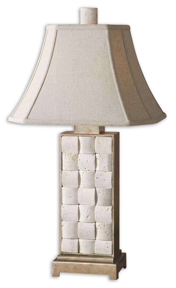 Uttermost 26512 Travertine table lamp - фото 1