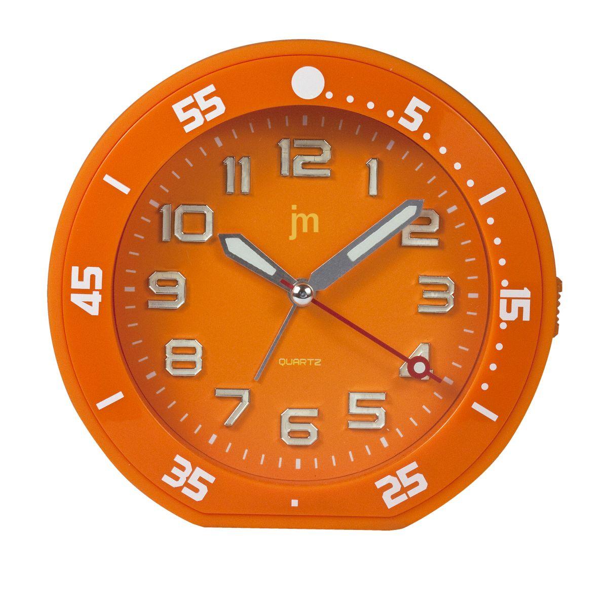 Часы настенные, оранжевые