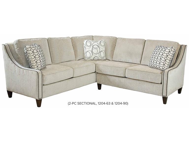 Howard Miller 1204-90 Drea Sectional, Right Arm Facing Corner Sofa - фото 1