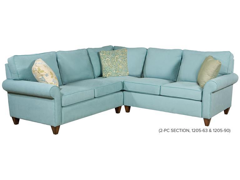 Howard Miller 1205-63 Maisey Sectional, Left Arm Facing Loveseat - фото 1