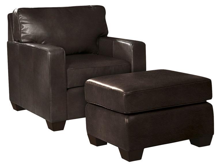 Howard Miller 1206-00LBR Bob Leather Ottoman - фото 1