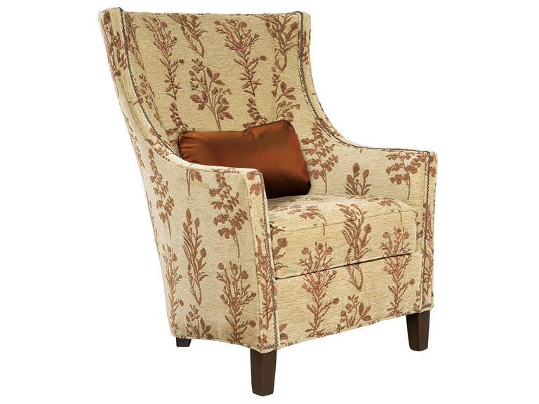 Howard Miller 1259 Milton Accent Chair w/ Nailheads - фото 1