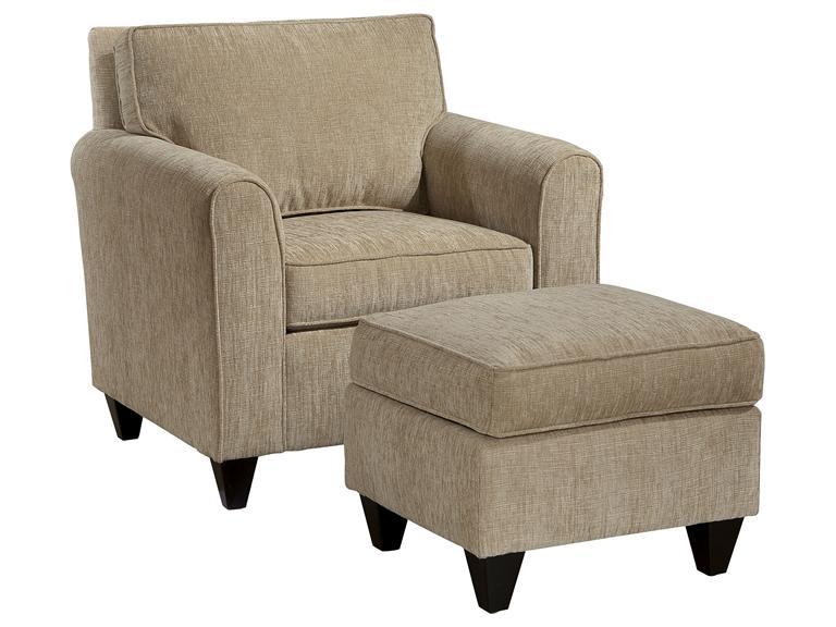 Howard Miller 2201-00KT Vanessa Ottoman - фото 1