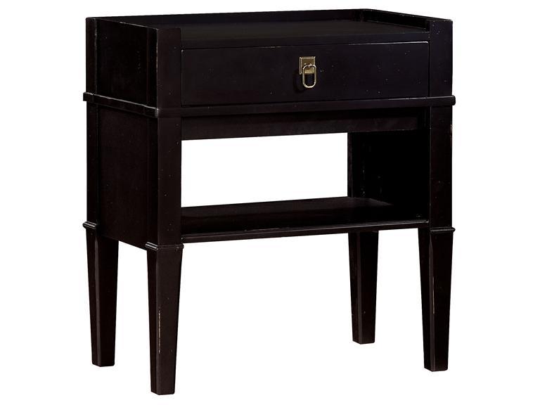 Howard Miller 940105LC Licorice- Open Shelf Night Stand - фото 1