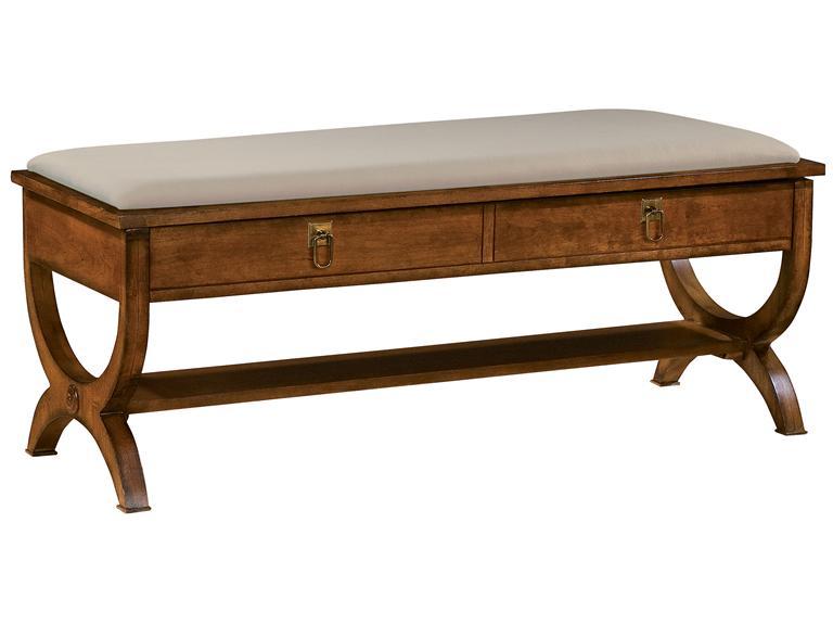 Howard Miller 940111CN Chestnut- Bed Bench - фото 1