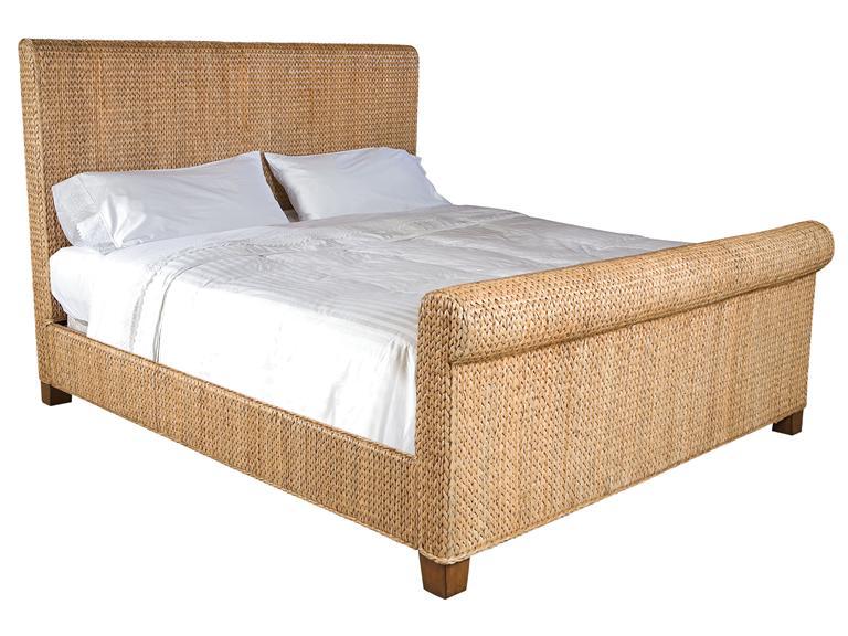 Howard Miller 940127NA Natural- Seagrass Queen Bed - фото 1