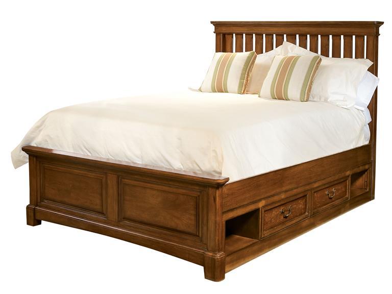 Howard Miller 940136CN Chestnut- Slat Queen Bed - фото 2