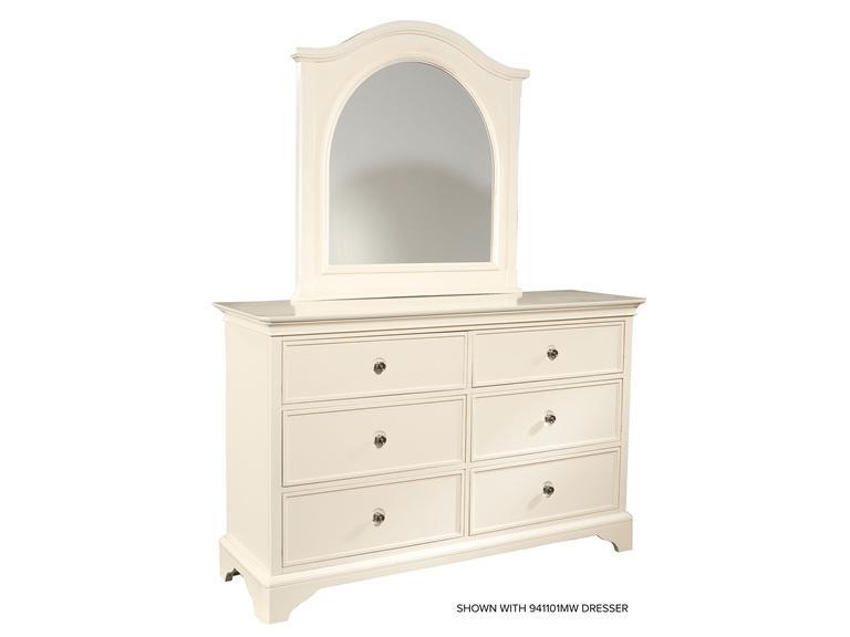 Howard Miller 941102MW - Moonbeam White Mirror - фото 2