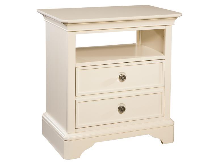 Howard Miller 941103MW - Moonbeam White Night Stand - фото 1