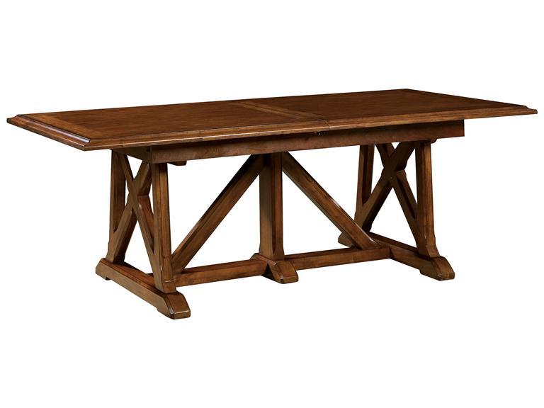 Howard Miller 942001CN Chestnut- Trestle Dining Table - фото 1