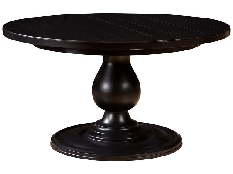 Howard Miller 942003LC Licorice- Pedestal Dining Table - фото 1