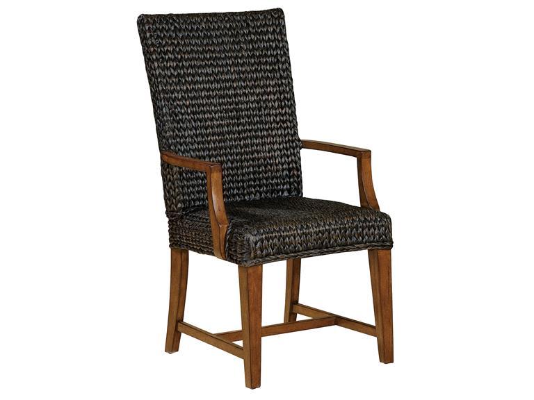 Howard Miller 942019LC Licorice- Seagrass Arm Chair - фото 1