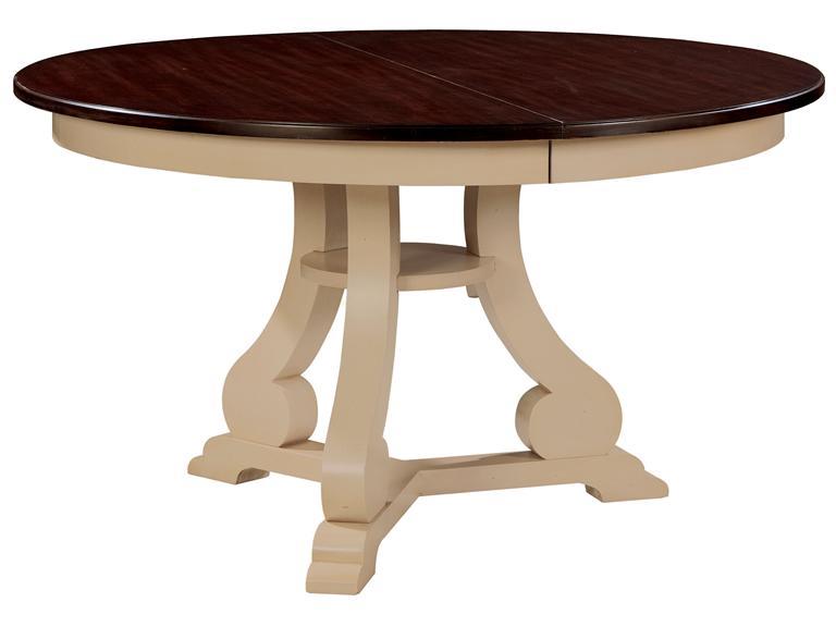 Howard Miller 942102SE - Sand / Earth Brown Round Dining Table - фото 1