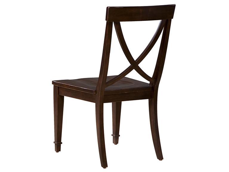 Howard Miller 942105EB - Earth Brown X-Back Side Chair - фото 1