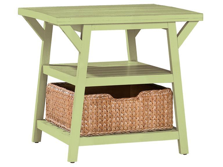 Howard Miller 943013PS Pistachio- Square End Table - фото 1