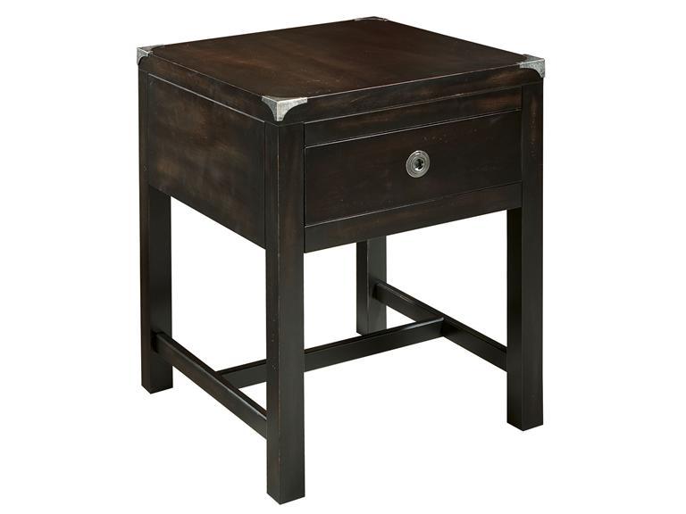 Howard Miller 943104EB - Earth Brown Campaign End Table - фото 1