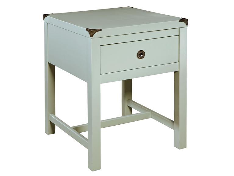 Howard Miller 943104OB - Ocean Blue Campaign End Table - фото 1