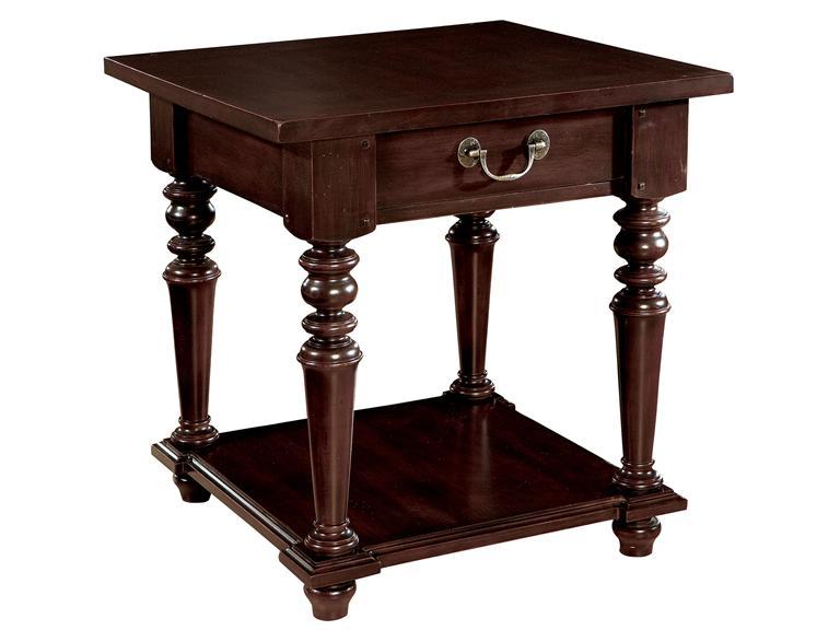 Howard Miller 943107EB -Earth Brown End Table - фото 1