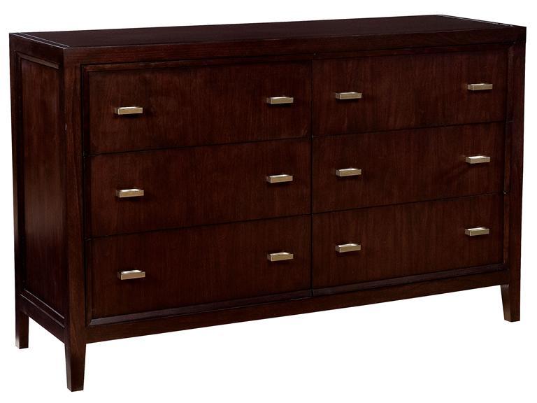 Howard Miller 950101CH Chocolate- Six Drawer Dresser - фото 1