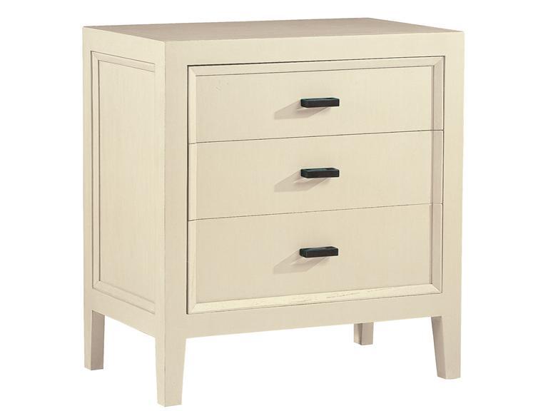 Howard Miller 950107CT Coconut- Three Drawer Night Stand - фото 1