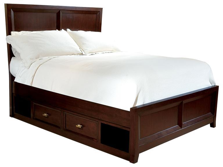 Howard Miller 950125CH Chocolate- Panel Queen Bed - фото 2