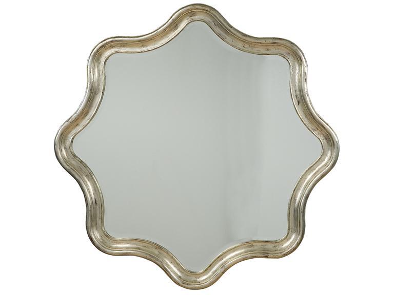 Howard Miller 950135SL Silver Leaf- Scalloped Wall Mirror - фото 1