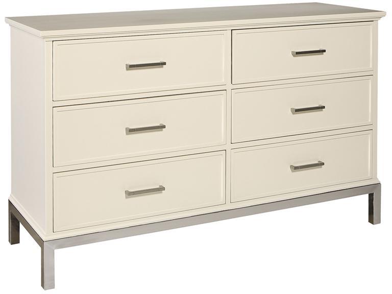 Howard Miller 951101MW - Moonbeam White Dresser - фото 1