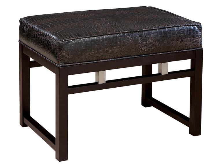 Howard Miller 951107BC - Black Crystal Bench - фото 1