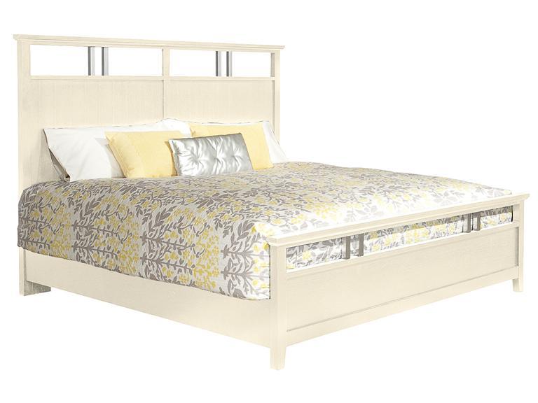 Howard Miller 951112MW / 951114MW Queen Metal Accent Bed with Metal Accent Footboard - фото 1