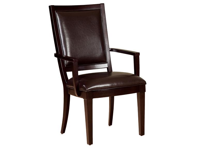Howard Miller 952005CH Chocolate- Fret Back Arm Chair - фото 1