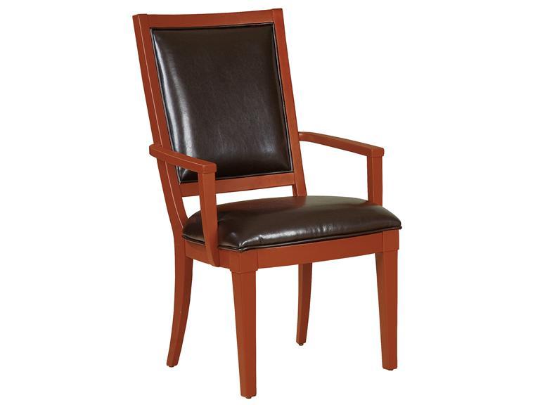 Howard Miller 952005SP Spice- Fret Back Arm Chair - фото 1