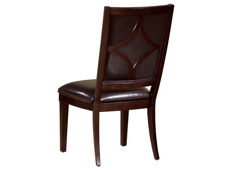 Howard Miller 952006CH Chocolate- Fret Back Side Chair - фото 1