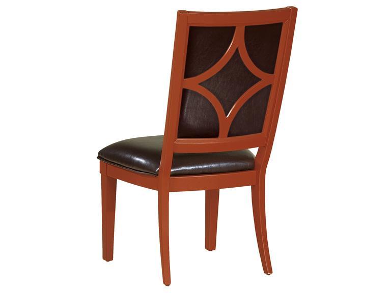 Howard Miller 952006SP Spice- Fret Back Side Chair - фото 1