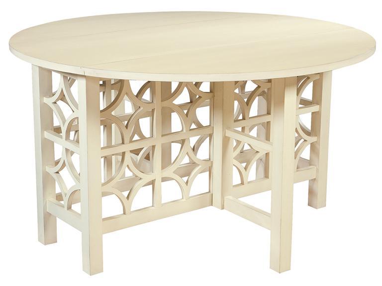 Howard Miller 952019CT Coconut- Round Gate-Leg Table - фото 1