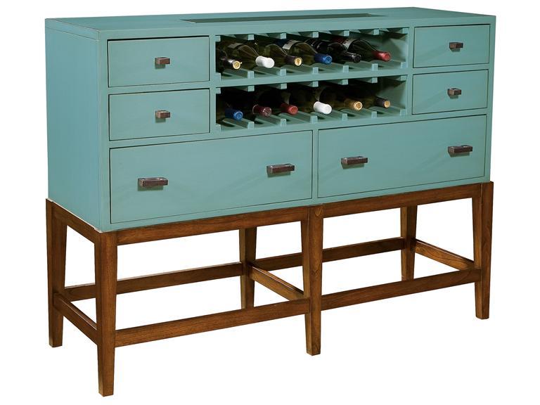 Howard Miller 952024MU Blue Moon- Wine Display Side Board - фото 1