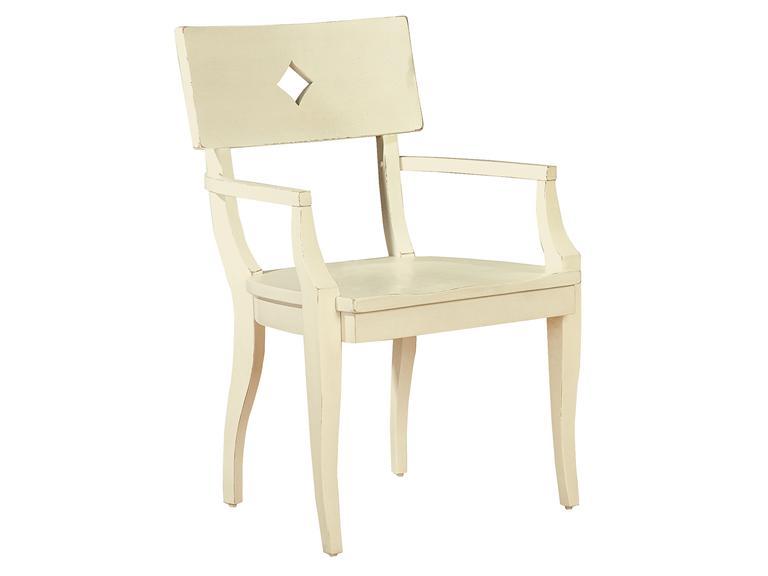 Howard Miller 952028CT Coconut- Saddle-Back Arm Chair - фото 1