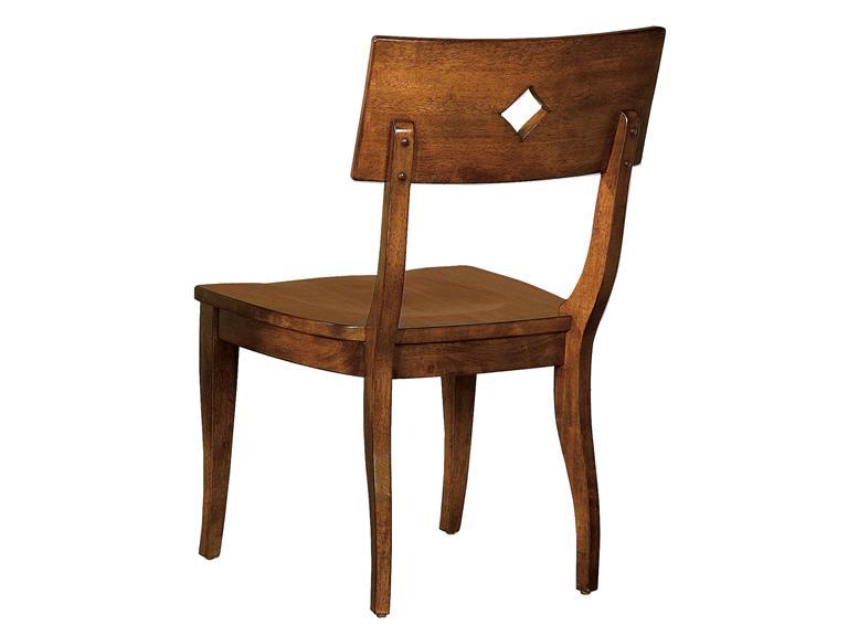 Howard Miller 952029CN Chestnut- Saddle-Back Side Chair - фото 1
