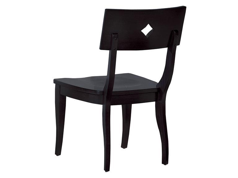 Howard Miller 952029LC Licorice- Saddle-Back Side Chair - фото 1