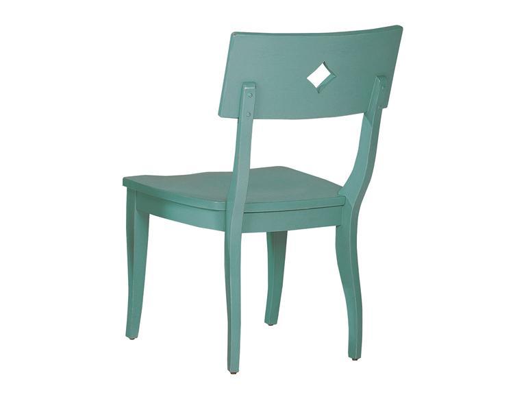 Howard Miller 952029MU Blue Moon- Saddle-Back Side Chair - фото 1