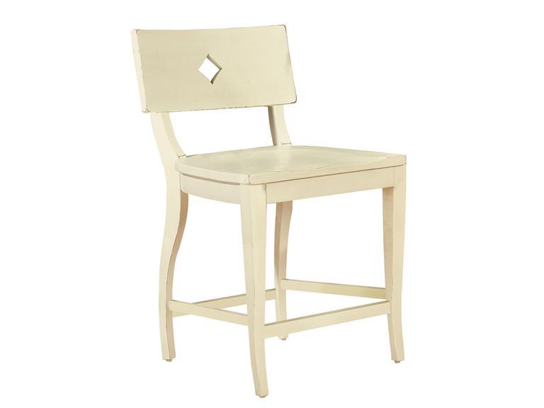 Howard Miller 952030CT Coconut- Saddle-Back Counter Height Side Chair - фото 1