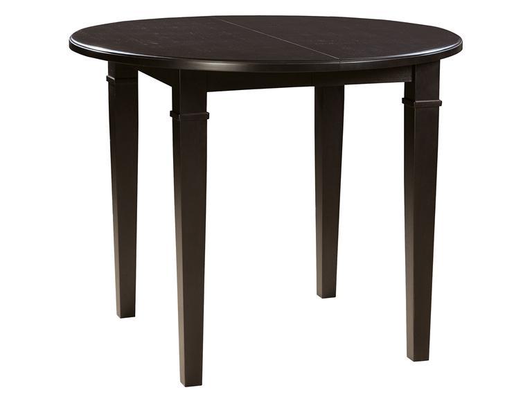 Howard Miller 952103BC - Black Crystal Round Gathering Table - фото 1